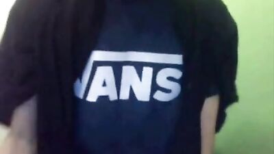 Young Stud with Glasses - Cum Shot Web-Cam Desire!