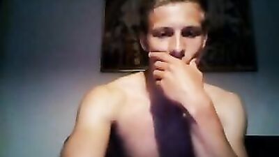 German Cutie Web-Cam Showdown: Twinks Ultimate Orgasm