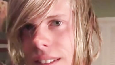 Handsome Model Seduction: Cum Shots and Blond Boys Delight