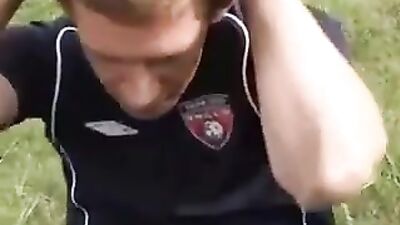 Footy Lads - Action Bareback Ass Play Two sexy young footballers hook up after a tough training session, and their passionate bareback action will leave you breathless!
