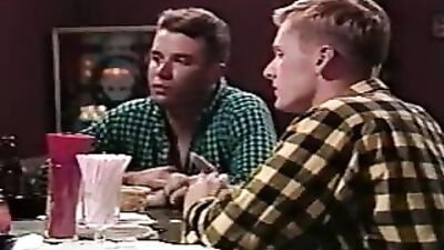 Gang Bang in Bar: Guys Meet and Get It On!