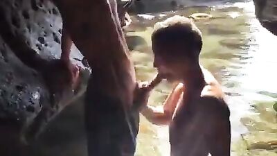 Beach Sucking 2: Double Penetration on the Sand!