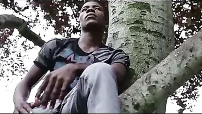 Just Hangin Around - Gay Porn Interracial Action Bareback Video