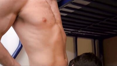 Dad Joins Son In Bed For Rimming & BJ's Fun