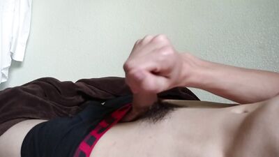 Sexy boys porn working his dick