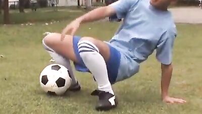 Latin soccer players twinks threesome bareback fuck
