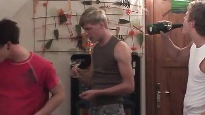 Blond Fucks Two Raw Porn