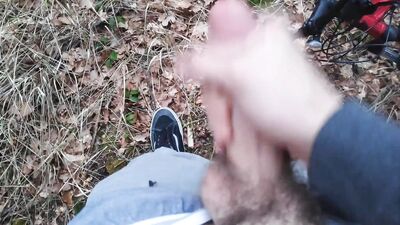 Wanking in the woods teen gay porn boy