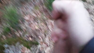 Wanking in the woods teen gay porn boy