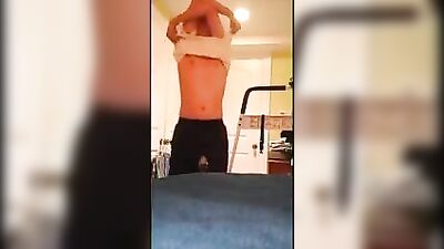 College Boy Jerks for Girl Gay Twink Porn