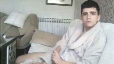 Adorable robed 18yo gay teen porn tube