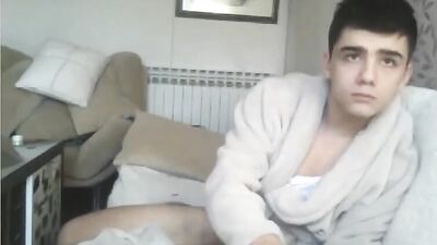 Adorable robed 18yo gay teen porn tube