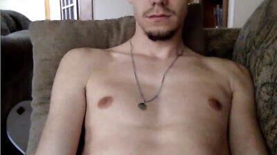 Skinny straight guy porn spurts some cum