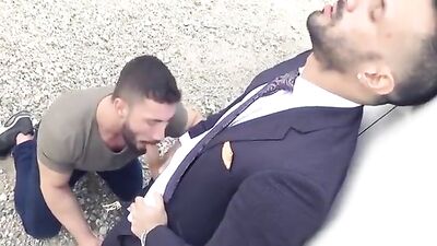 Alpha Truck Driver ... Suit Hunk Gay Porn Video