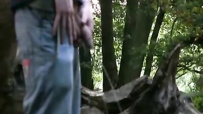 Woodland cruising outdoors gay guys sex