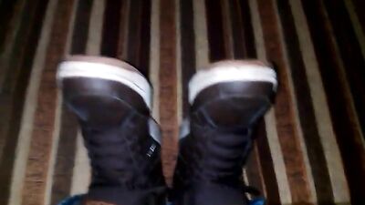 Hot emo teen wanks and cums