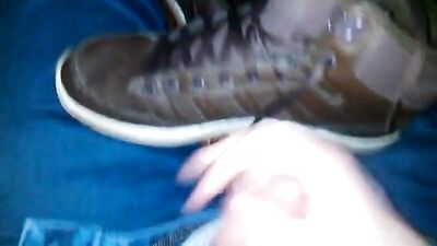 Hot emo teen wanks and cums