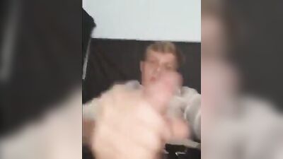 Hottie Talks Dirty and Shoots a Load