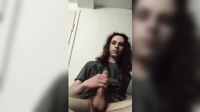 Sexy hairy boys porn gay big-dicked young guy cums