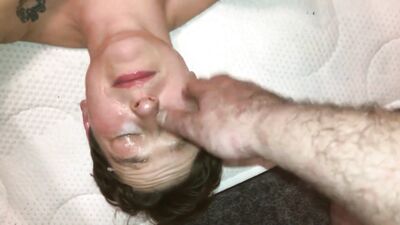 French cum-shot face teen boy