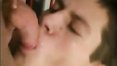 Teen eating cum oral gay sex