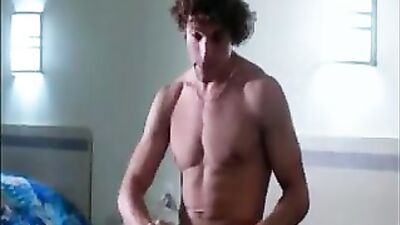 Shaggy Hair College Hottie Cums Boys Porn