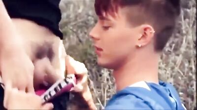 Gay Porn Action - 2 Boys Fuck in the Wood!