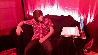 Gay Couch Solo - Cum Shot Web-Cam Watching Porn