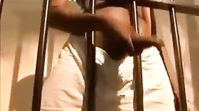 Interracial Jail House Flip Flop: Action Packed Gay Porn Video!