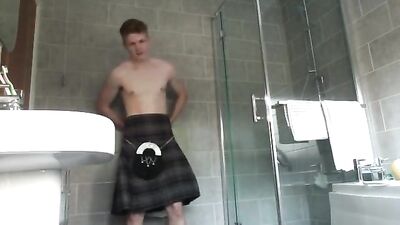 Amateur Web-Cam Big Cocks: The Boy and His Kilt Revisited!