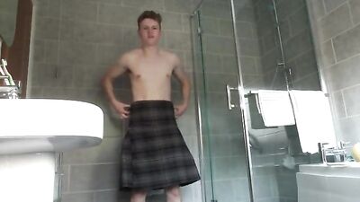 Amateur Web-Cam Big Cocks: The Boy and His Kilt Revisited!