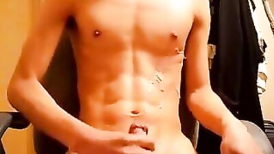 Creamin The Six: Muscle Boys Solo Cum Shots