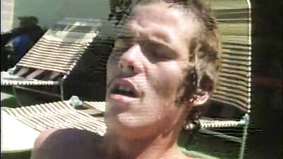 THE POOL BOY - Bareback Action Cum Shots