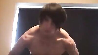 Muscular Emo Teenboy Flexes: The Ultimate Fetish Muscle Boy Experience!