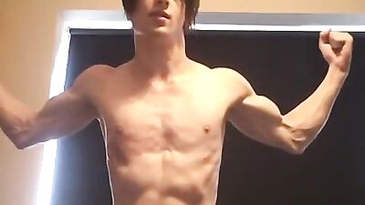 Muscular Emo Teenboy Flexes: The Ultimate Fetish Muscle Boy Experience!