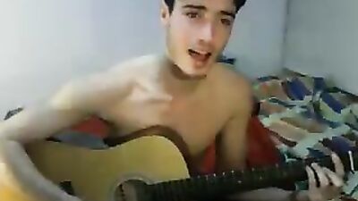 Guitar Playing Gay Pornstar Sahueso - Exploring New Heights of Pleasure!