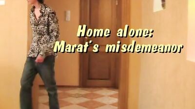 Marat Tugging Big Cock