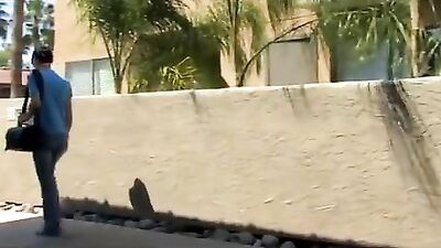 Sucking the Paper Boy Action Fun Ass Play