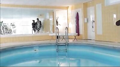 Gay Porn Video: Hot Bareback Pool Fun Adventure!