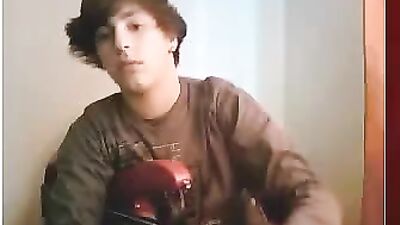 Strumming My Guitar - Web-Cam Gay Porn Video