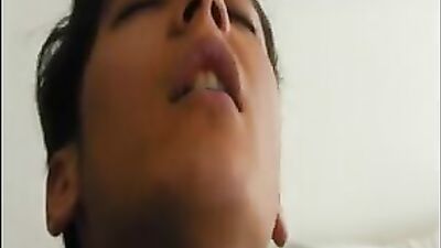 Asian Cum Shots: Uncut Hottie Feeds Hungry Throat!