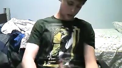 Cumming On Shirts - Amateur Cum Shots Solo