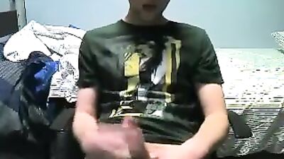 Cumming On Shirts - Amateur Cum Shots Solo