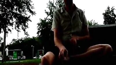 Park Sexcapades: Cum Shots Galore in Public!