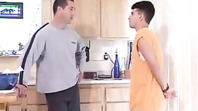 Waterboys Gay Porn Fever - Father and Step Son Action with Coach