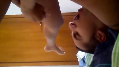 Gay Pornstar: Cum Eating Amateur