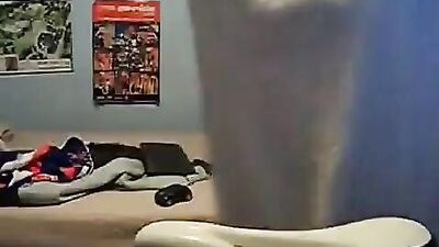 After Shower - Web-Cam Straight Boys Voyeur: A Gay Porn Video with a Twist!