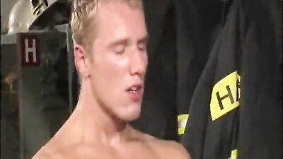 Hose It Down! Firemen Pumping for Pleasure