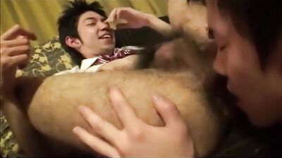 Jp boy seduced - Asian Oral Ass Play.