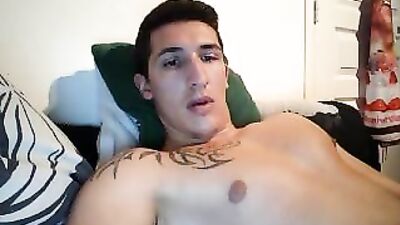 French Muscle Boy Cums on Cam: Super Big Bubble Ass on Doggie